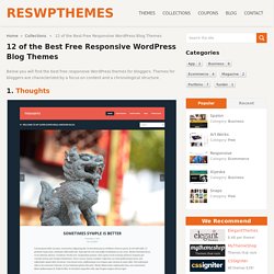 12 of the Best Free Responsive WordPress Blog Themes 2013
