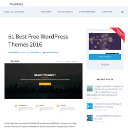 50+ Best Free Responsive WordPress Themes 2016