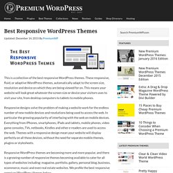 Best Responsive WordPress Themes