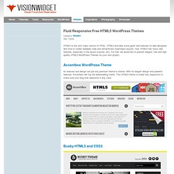 Fluid Responsive Free HTML5 WordPress Themes