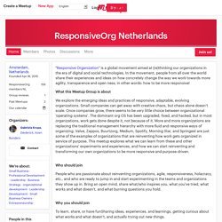 ResponsiveOrg Netherlands (Amsterdam)
