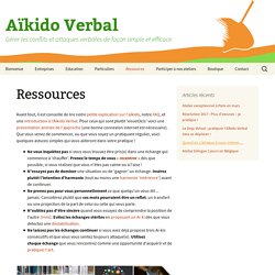 Aïkido Verbal