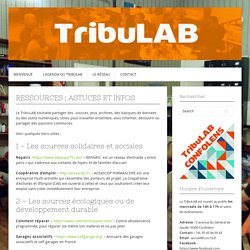 TribuLab - Ressources
