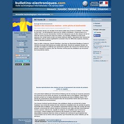 04/19 > BE Suède 29 > Gestion des ressources marines : entre pêche et biodiversité