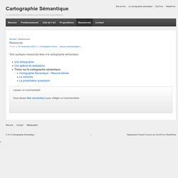 Cartographie Sémantique