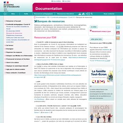 Banques de ressources - Documentation