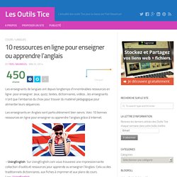 10 ressources en ligne pour enseigner ou apprendre l'anglais