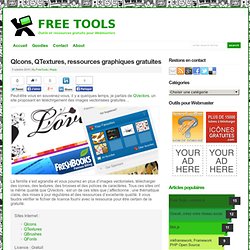 QIcons, QTextures, ressources graphiques gratuites