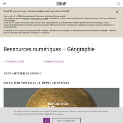 Ressources numériques – Géographie