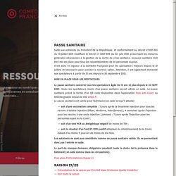 Ressources numériques ・ Comédie-Française