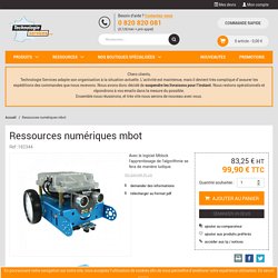 Ressources numériques robot mbot