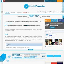 10 ressources pour vous aider à optimiser votre CSS - ressource-css