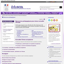 Ressources pédagogiques - EduSCOL
