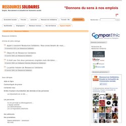 Ressources Solidaires