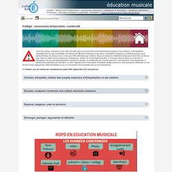 Quelques ressources sur le site de l'Académie de Nantes