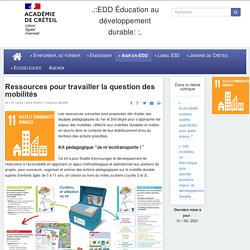 Ressources pour travailler la question des mobilités