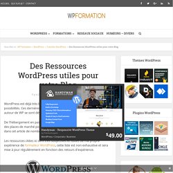 Des Ressources WordPress utiles pour votre site