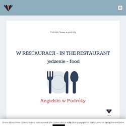 Angielski w Podróży – W RESTAURACJI jedzenie - Angielski - inspiracje do nauki