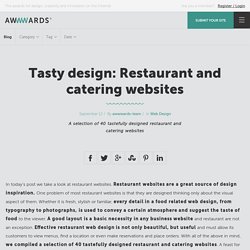 Tasty design: Restaurant and catering websites