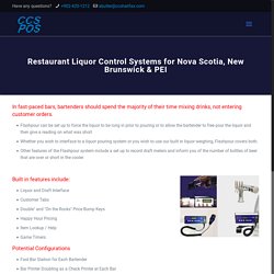 CCSPOS Restaurant Liquor Control Systems for Nova Scotia, New Brunswick & PEI, Halifax