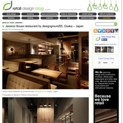Jessica House restaurant by designground55, Osaka – Japan