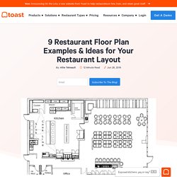 9 Restaurant Floor Plan Examples & Ideas for Your Restaurant Layout