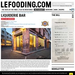 Restaurant Liquiderie Bar in Paris