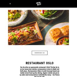 Restaurant Oslo – Listen to Baljit