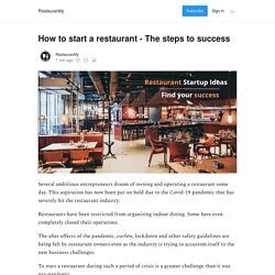 How to start a restaurant - The steps to success - by Restaurantify - Restaurantify