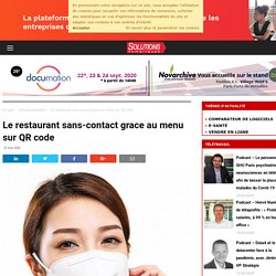 Le restaurant sans-contact grace au menu sur QR code