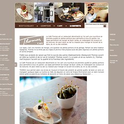 Restaurant Thomas & Comptoir Thomas -