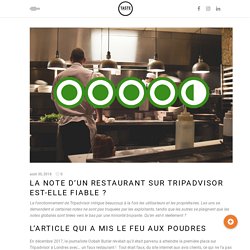 La note d’un restaurant sur Tripadvisor est-elle fiable ? – Taste Agence Digitale