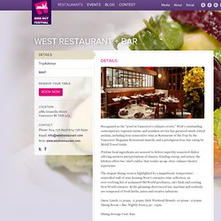 West Restaurant + Bar