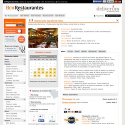 Restaurante Veg World India Barcelona