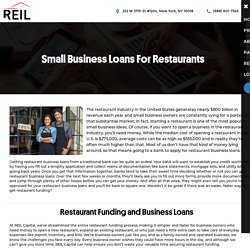Restaurant funding