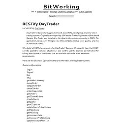 RESTify DayTrader