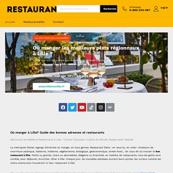 RestoLille.fr, bons plans du midi pour déjeuner au restaurant à Lille