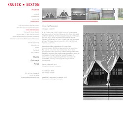 Crown Hall Restoration - Krueck+Sexton Architects