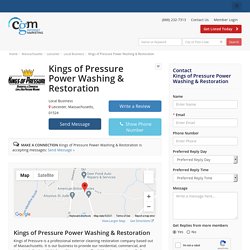 Kings of Pressure Power Washing & Restoration - Local Business - Massachusetts - Leicester