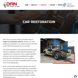 Car Restoration in Ringwood - Dan The Touch Up Man