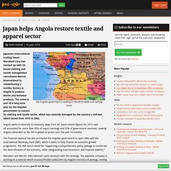 Japan helps Angola restore textile and apparel sector