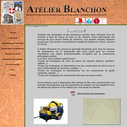 atelier blanchon, restrauration patrimoine, enduit pl tre et chaux, ma onnerie du b ti ancien, badigeon, decors