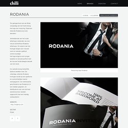Rodania - Restyling logo - Rebranding - huisstijl - webdesign