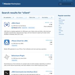 Search results for "client"