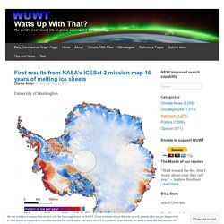 First results from NASA’s ICESat-2 mission map 16 years of melting ice sheets