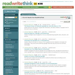 Results on ReadWriteThink