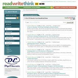 Results on ReadWriteThink