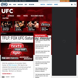 UFC News - FOX Sports on MSN