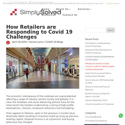 How retail sector are Responding to Covid 19 Challenges - Simply Solved