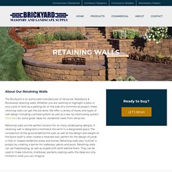 Retaining Walls - Brickyard Colorado